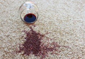 Carpet Cleaning Red Wine Stains Removed